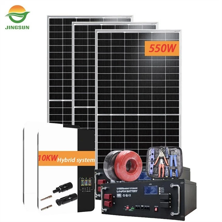10KW Hybrid Solar System
